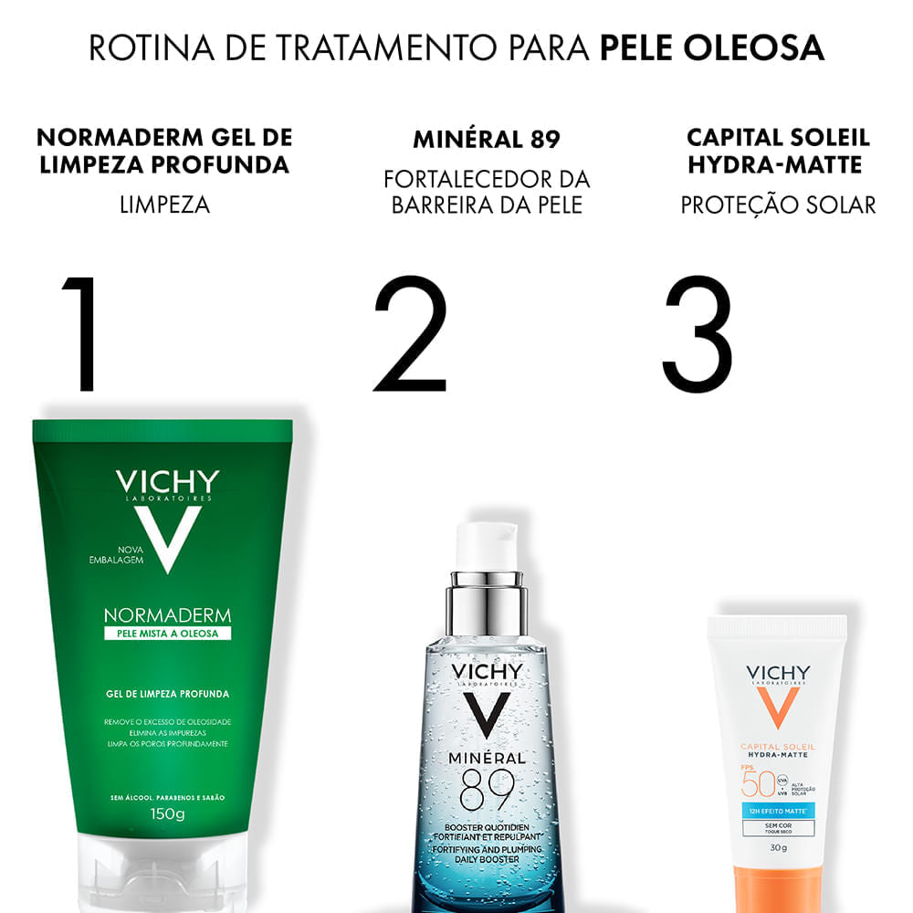 Gel Facial de Limpeza Profunda Vichy Normaderm 150 g 150 g