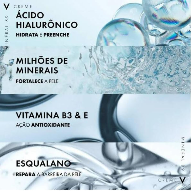 Creme Facial Fortalecedor Vichy Mineral 89 40ml