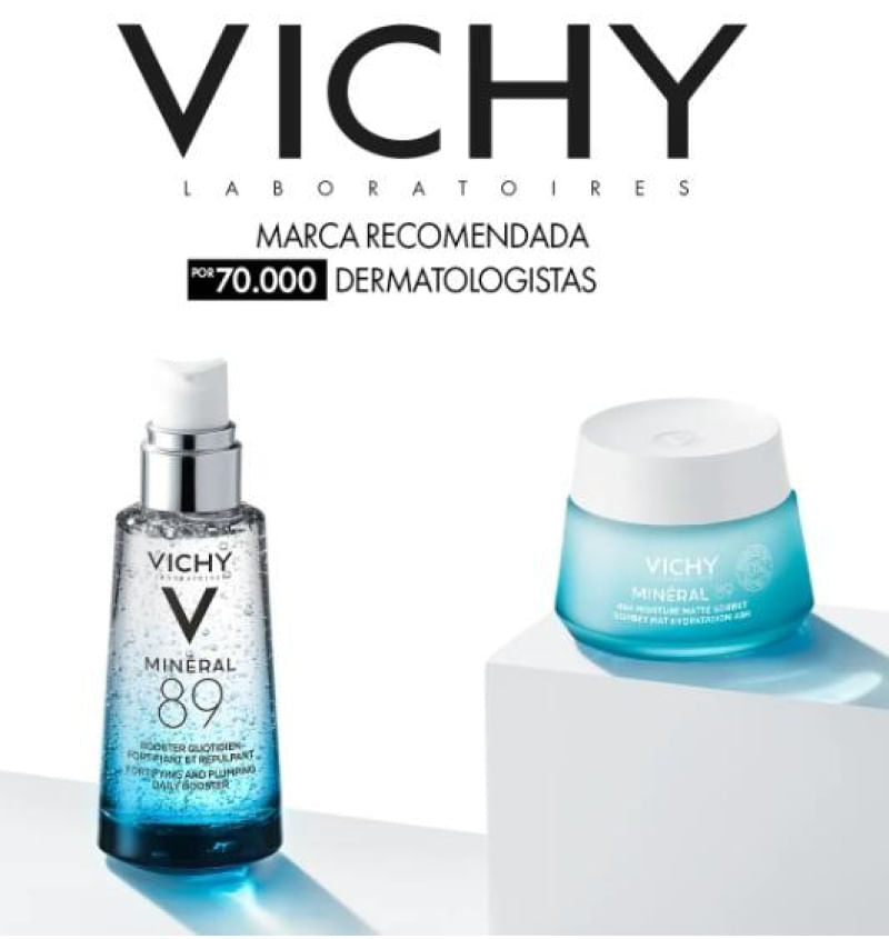 Mineral 89 Gel Matte Hidratação 48H Vichy 50ml