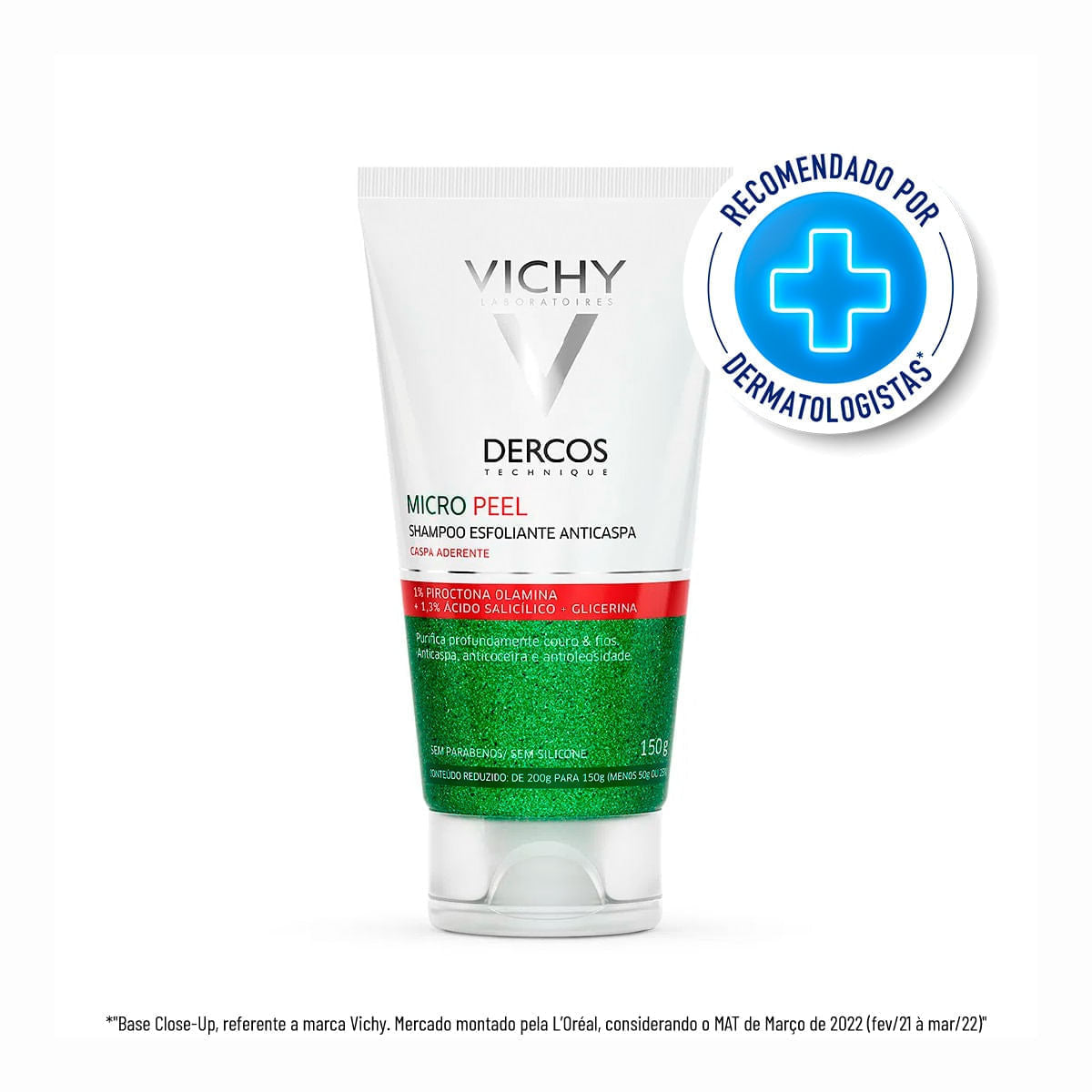 Vichy Dercos Shampoo Exfoliante Micropeel 150ml