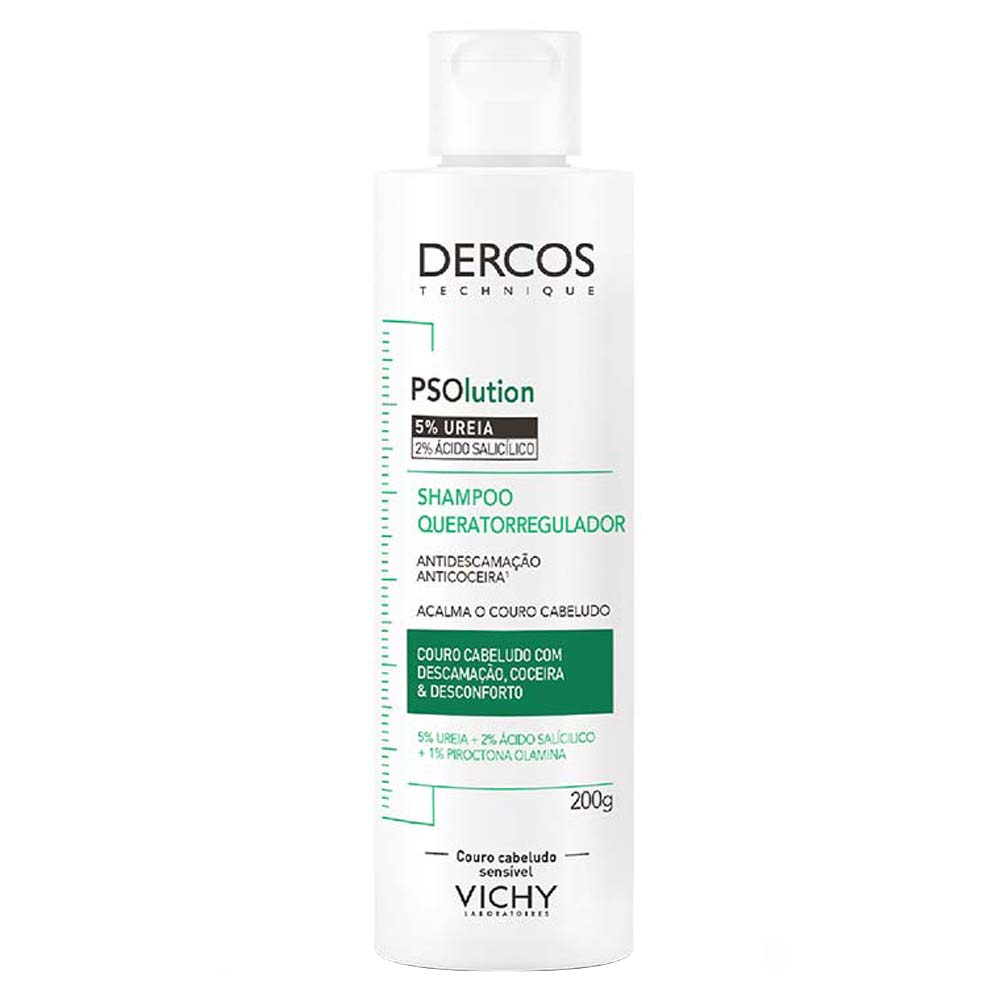 Vichy Dercos Psolution Shampoo Queratorregulador 200g