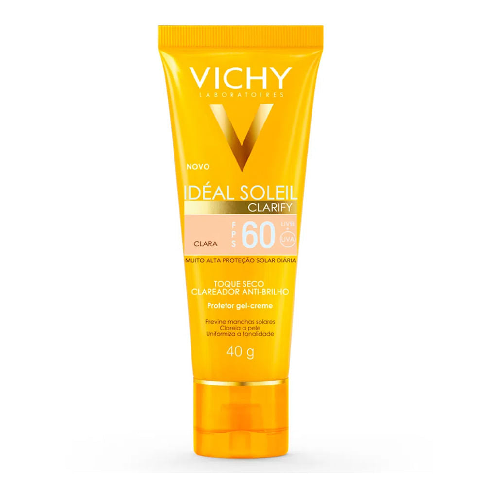 Vichy Minéral 89 Ideal Soleil Clarify Clara Kit – Hidratante Facial + Protetor Solar FPS60 Kit