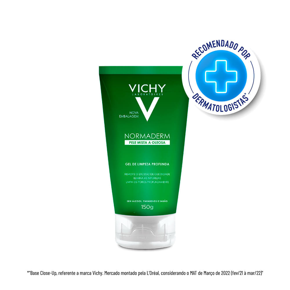 Gel Facial de Limpeza Profunda Vichy Normaderm 150 g 150 g