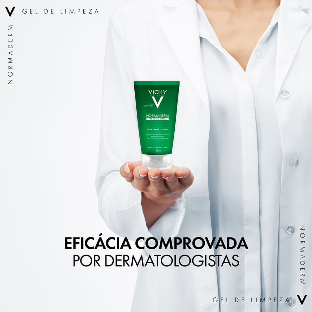 Gel Facial de Limpeza Profunda Vichy Normaderm 150 g 150 g