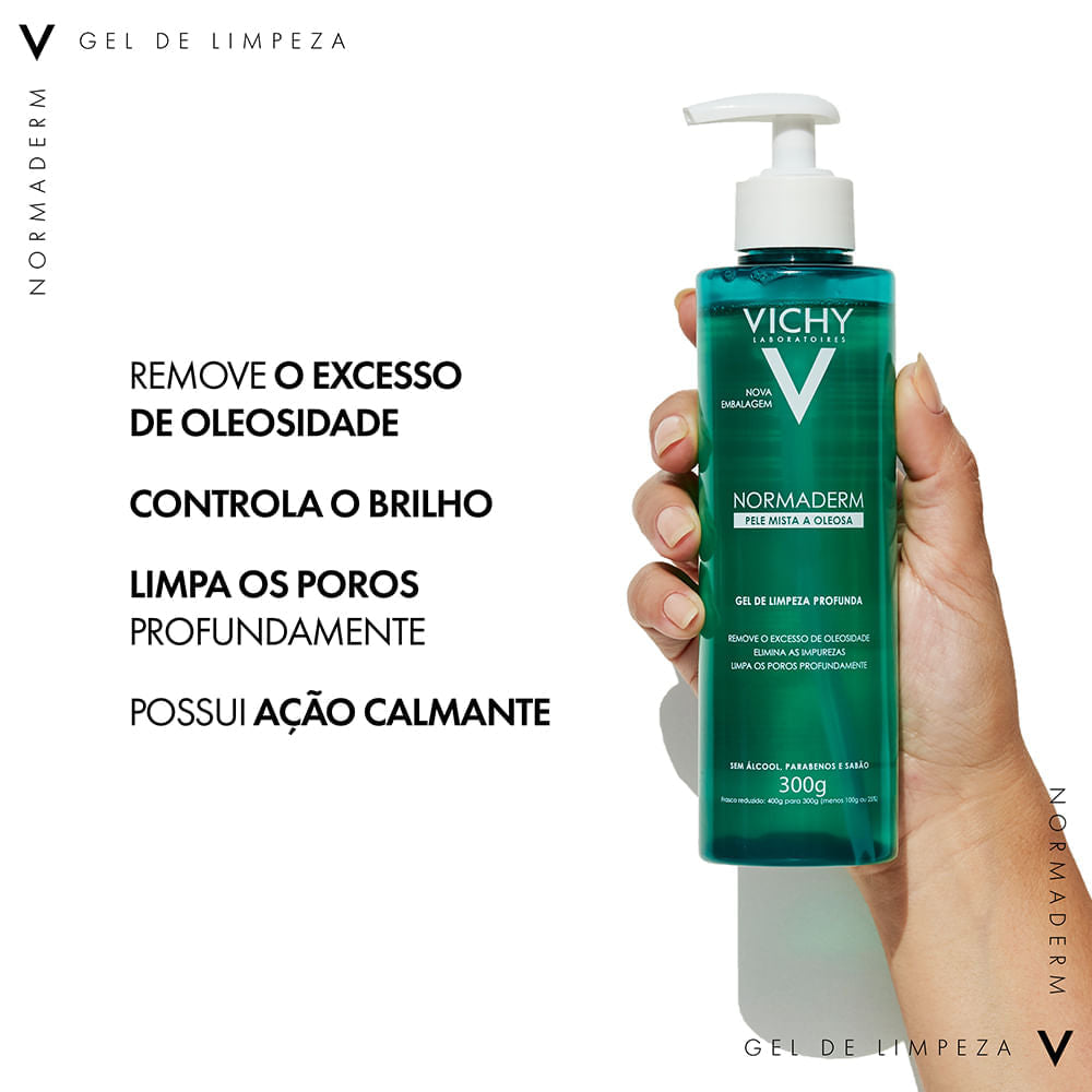 Gel Facial de Limpeza Profunda Vichy Normaderm 150 g 150 g