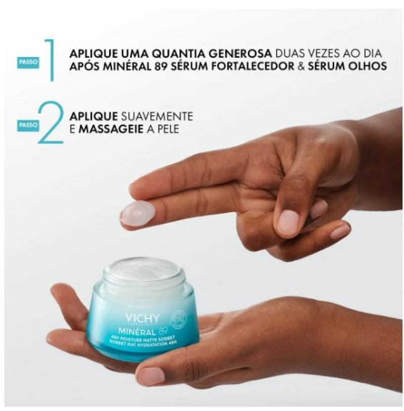 Mineral 89 Gel Matte Hidratação 48H Vichy 50ml