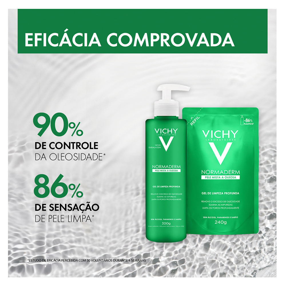 Gel de Limpeza Profunda Vichy Normaderm Refil 240g
